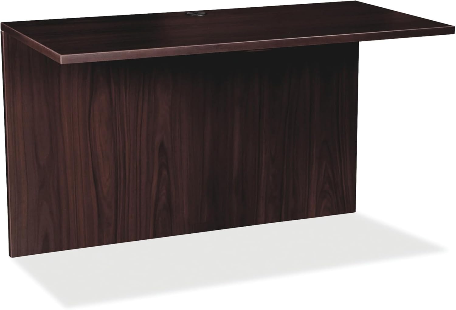 Lorell Prominence 2.0 Espresso Laminate Bridge, 48" x 24" x 29"