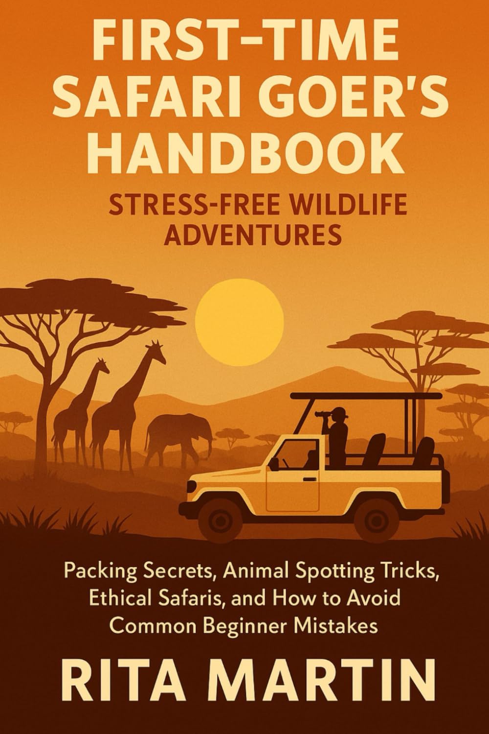 FIRST-TIME SAFARI GOER’S HANDBOOK STRESS-FREE WILDLIFE ADVENTURES: Packing Secrets, Animal Spotting Tricks, Ethical Safaris, and How to Avoid Common Beginner Mistakes