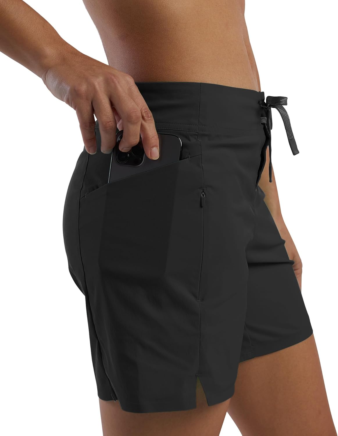 Title Nine Incrediboardie Women's Board Shorts, 6" Inseam, Relaxed Fit, Quick-Dry Nylon Spandex, UPF 50