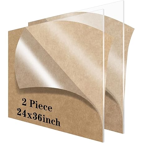 24 x 36 Acrylic Sign | Acrylic Sheet Clear Plexiglass Sheet