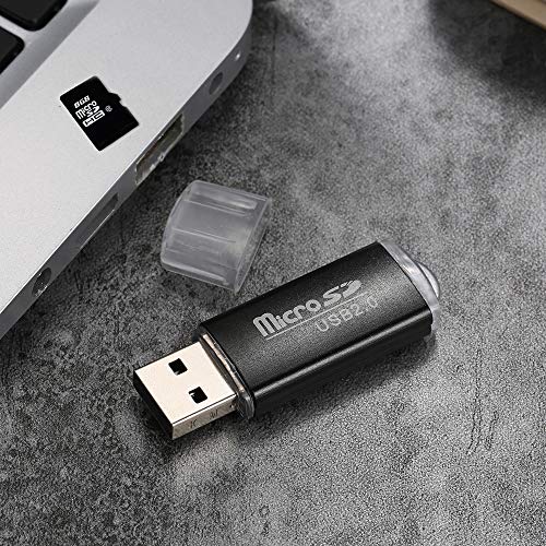 KKmoon Leitor de cartão TF USB 2.0 mini portátil