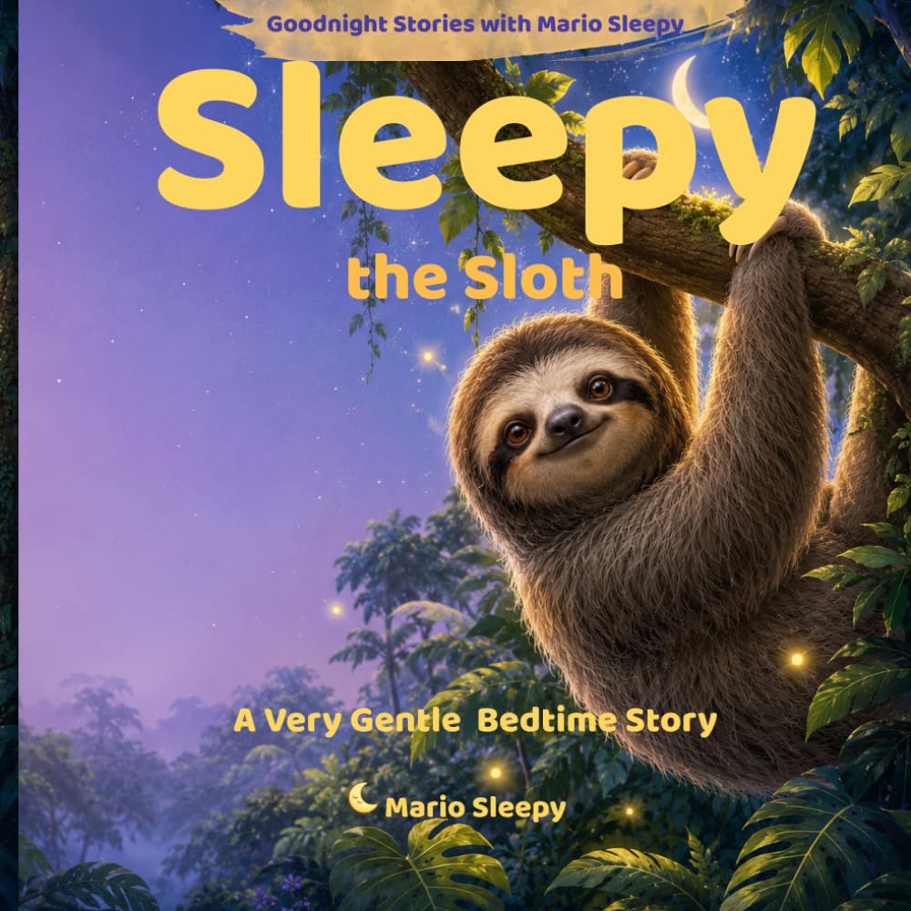 Sleepy the Sloth: A Very Gentle Bedtime Story (Goodnight Stories with Mario Sleepy)