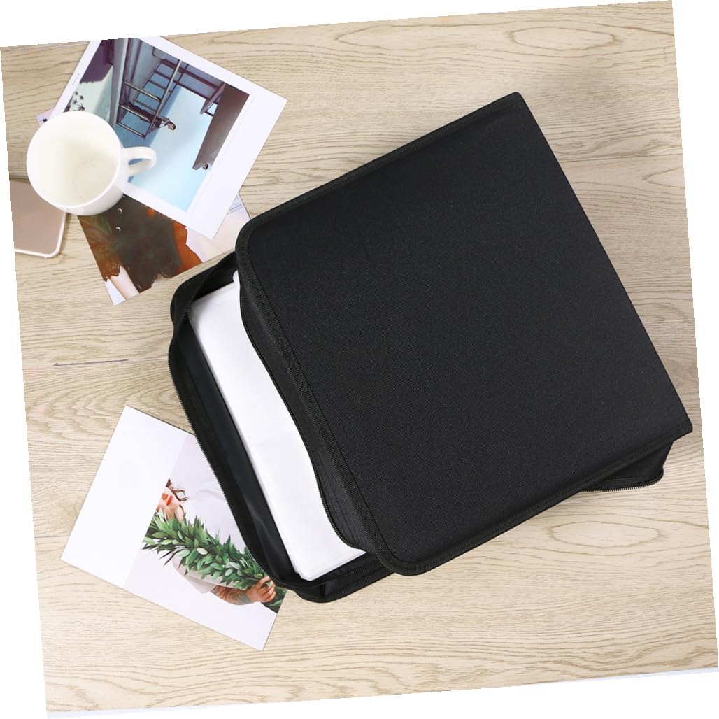 PLAFOPE Scatola CD Custodia Dvd Porta Album Dischi Borsa Organizer Trasporto Archiviazione Dischi Custodia Dvd
