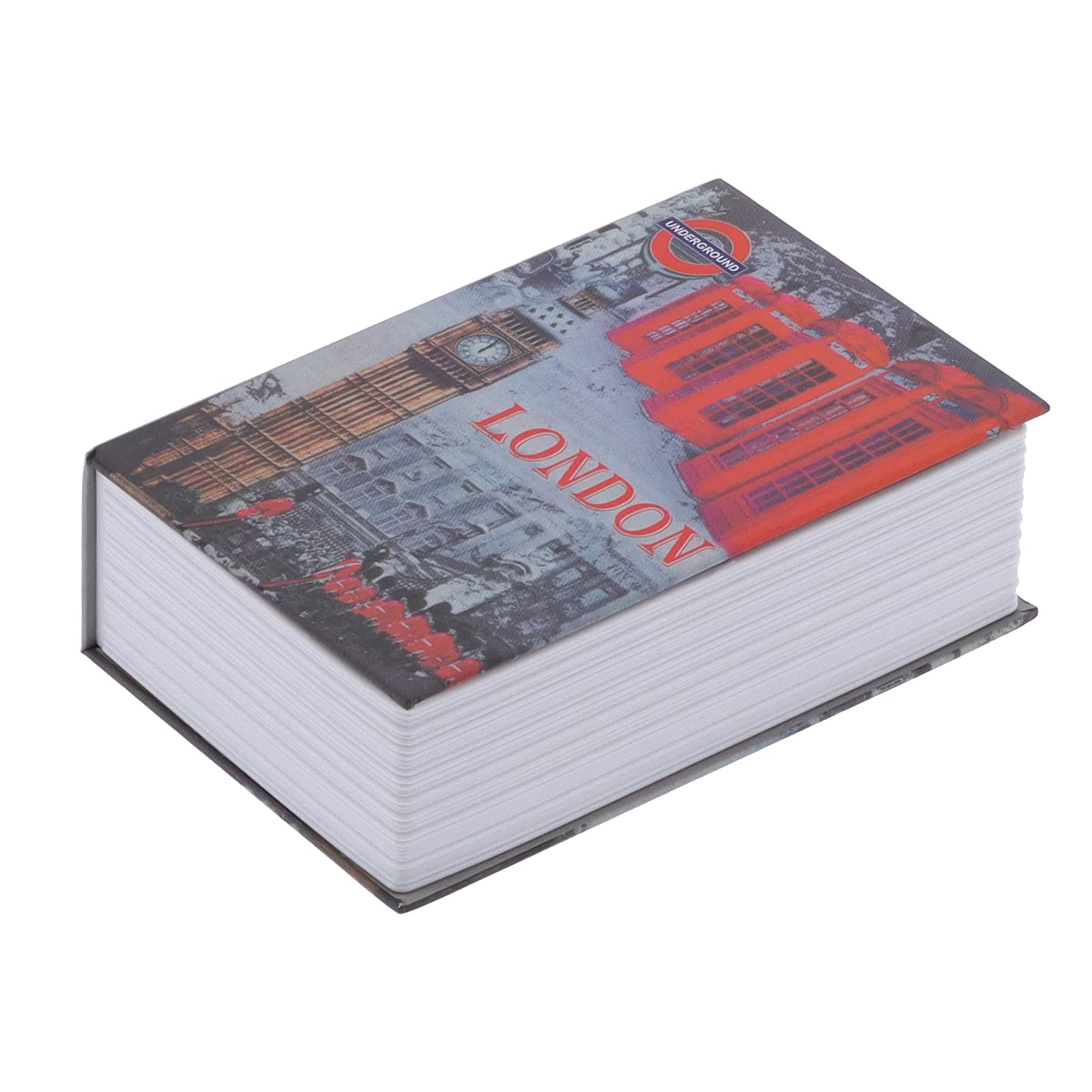 Shenruifa Book Safe Box, Portable Simulation Book Shaped Safety Storage Box with Password for Storage Money Important Items - Image 2