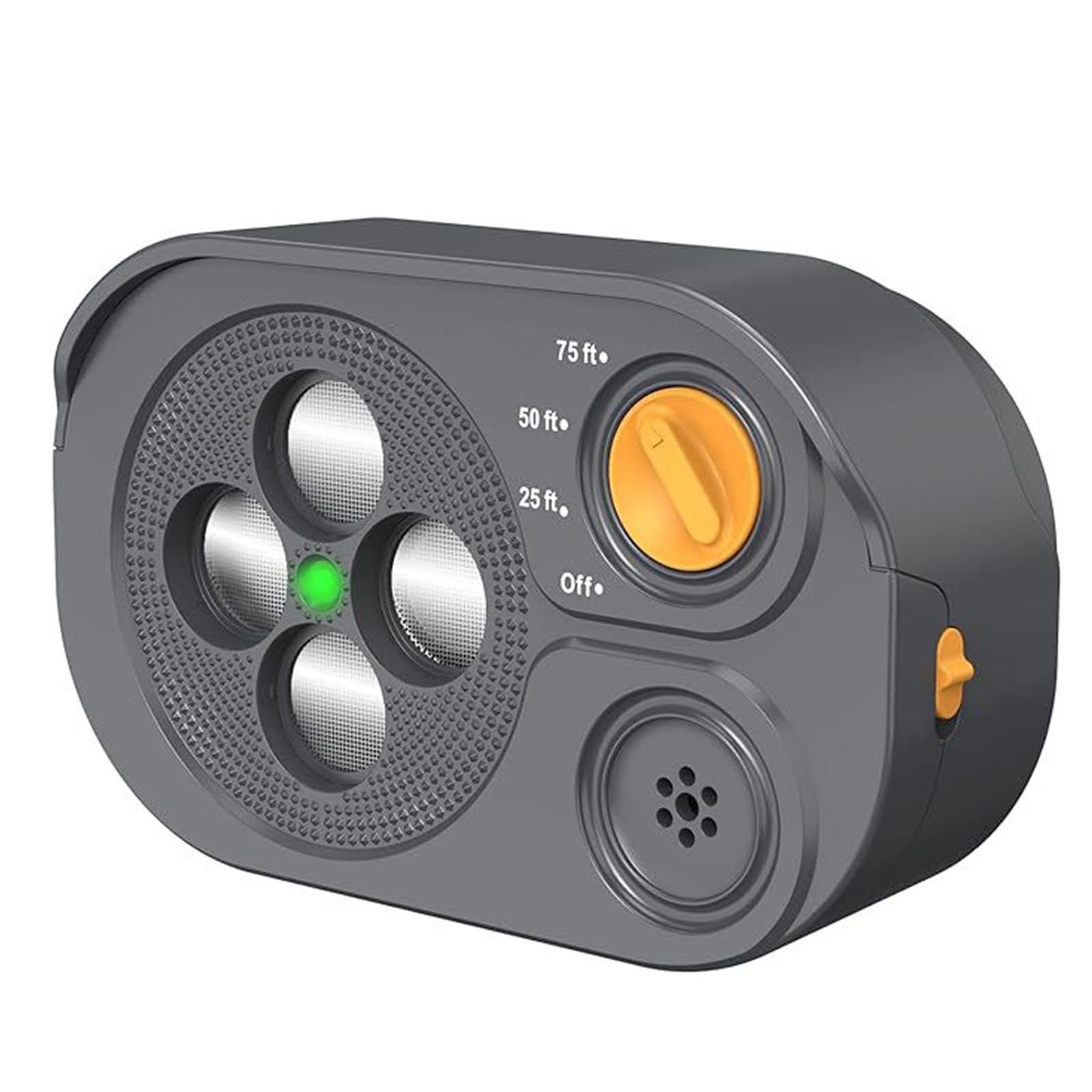 Anti-Aboiement pour Chien, Automatique Boitier Ultrason Anti Aboiement Chien 3 Portées, Boitier Chien de 75 Pieds, IP65 Etanche sifflet ultrasonique pour Chiens intérieurs et extérieurs, Gris
