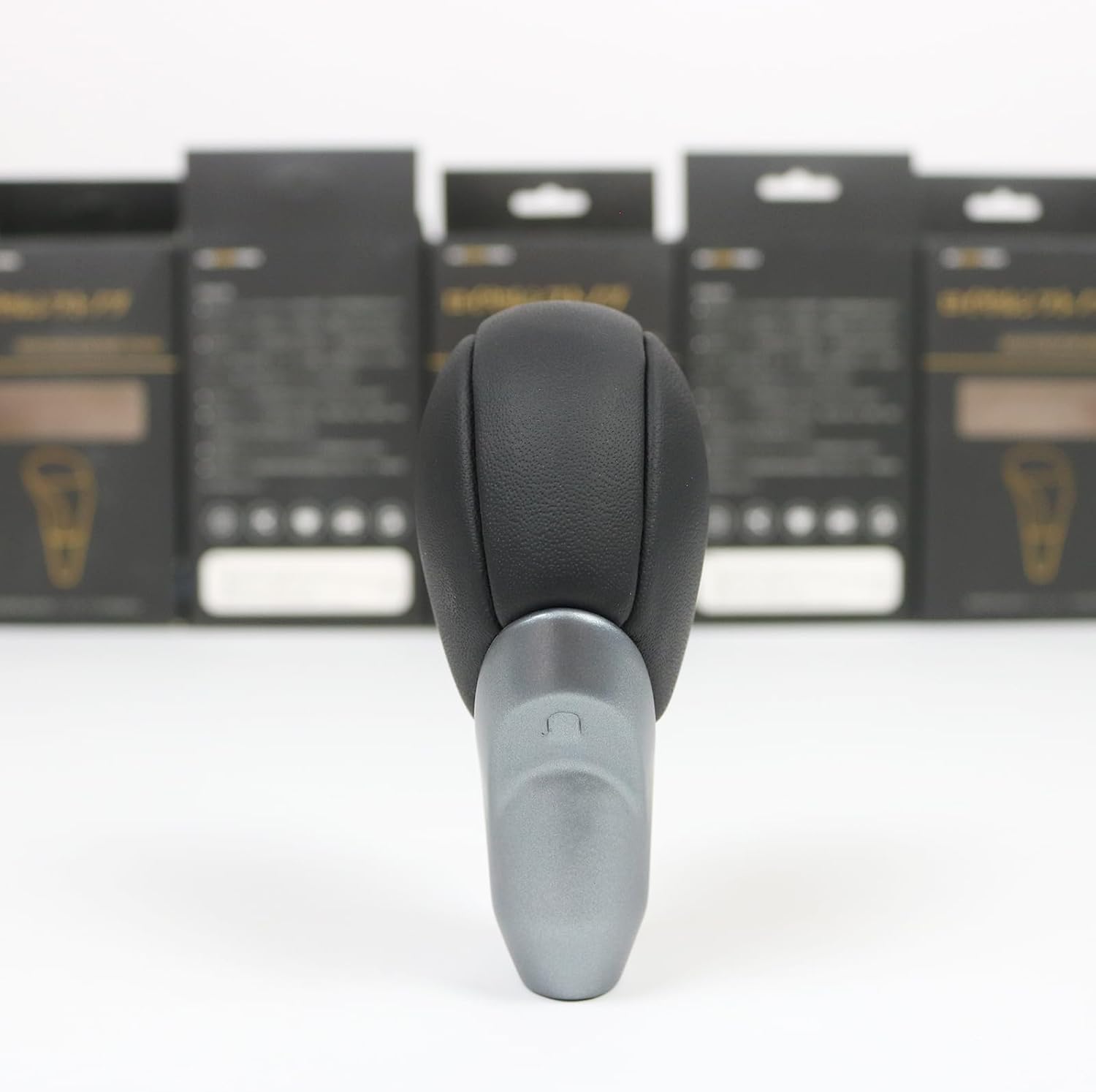 Automatic Gear Shift Knob for Nissan Fairlady Z Z34 370Z 2009 2010 2011 2012 2013 2014 2015 2016 2017 2018 2019 2020 2021 2022 2023 (Black Leather)