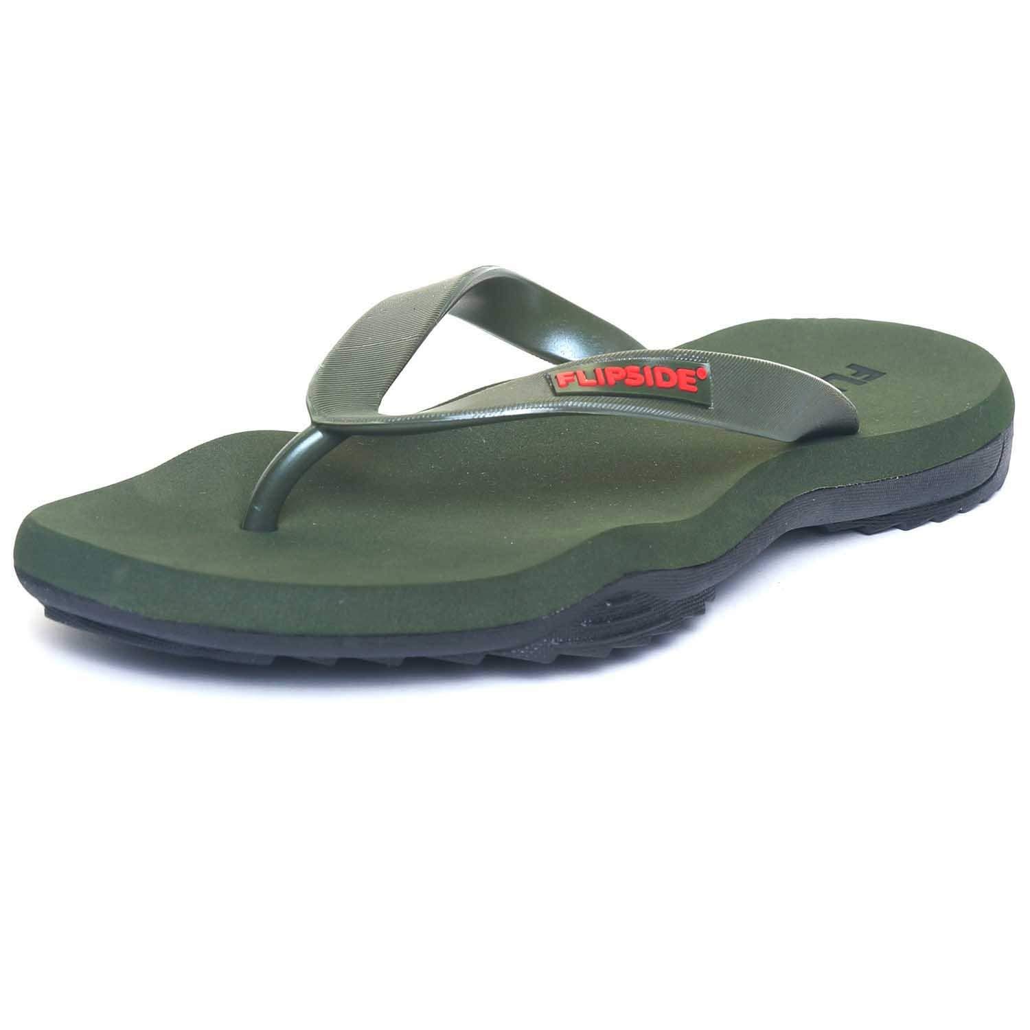 FLIPSIDEMen's Jones Green Flipflop