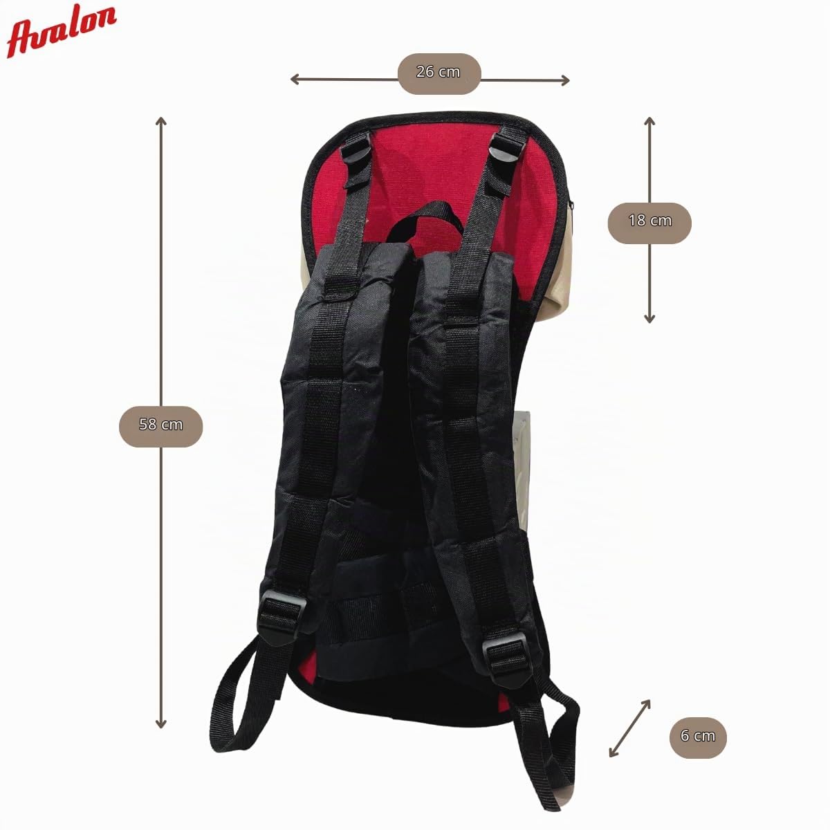 Avalon - Arnés para desbrozadoras de mochila. Arnés acolchado y ergonómico para largas jornadas de trabajo. Incluye correas para ajuste a la espalda