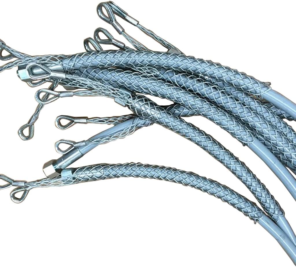 Mesh Puller Pipe Conduit Cable Puller Galvanizing Pulling Grip Metal Cable Socks Mesh Puller Tools for Electricians