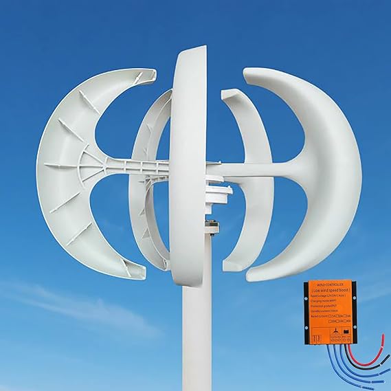 800W 1000W Windgenerator Vertikal,Windturbine,Windkraft Für Zu Hause