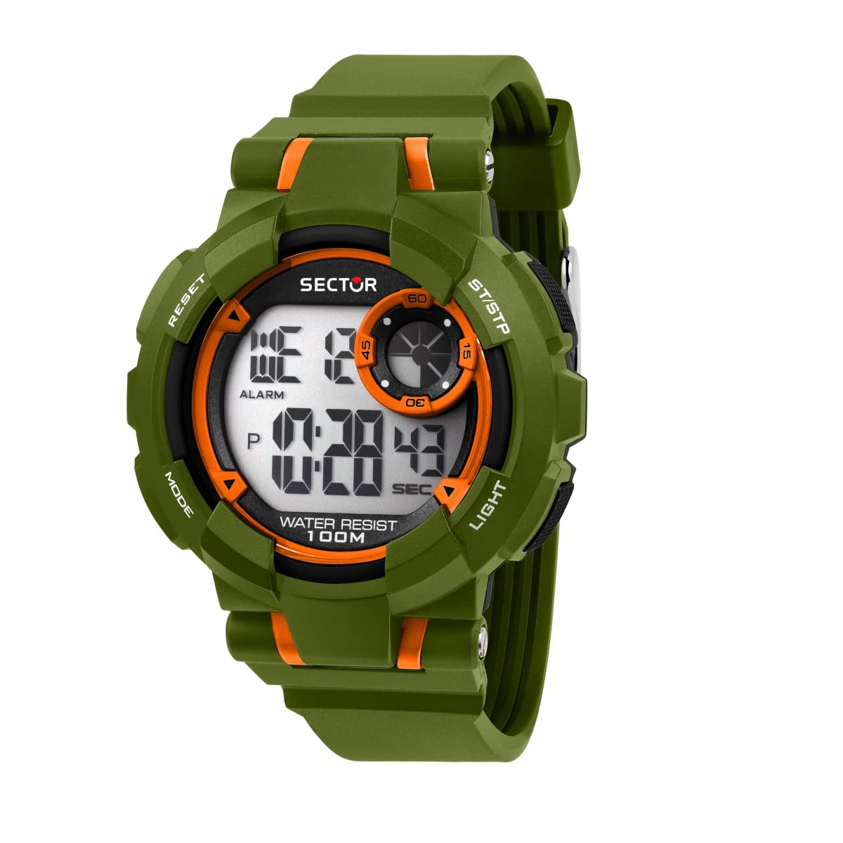 SectorEX-36 Digital Multi Function Dial Color Green Men's Watch - R3251283003