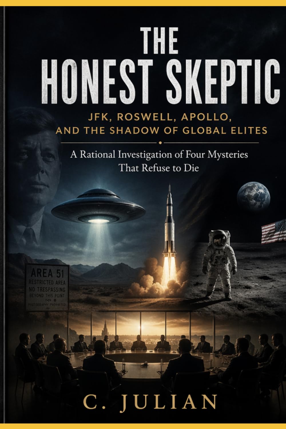 The Honest Skeptic: JFK, Roswell, Apollo, and the Shadow of Global Elites