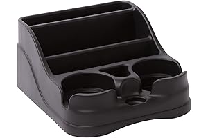 Cup Holder Organizer with Extra Compartments for Cars