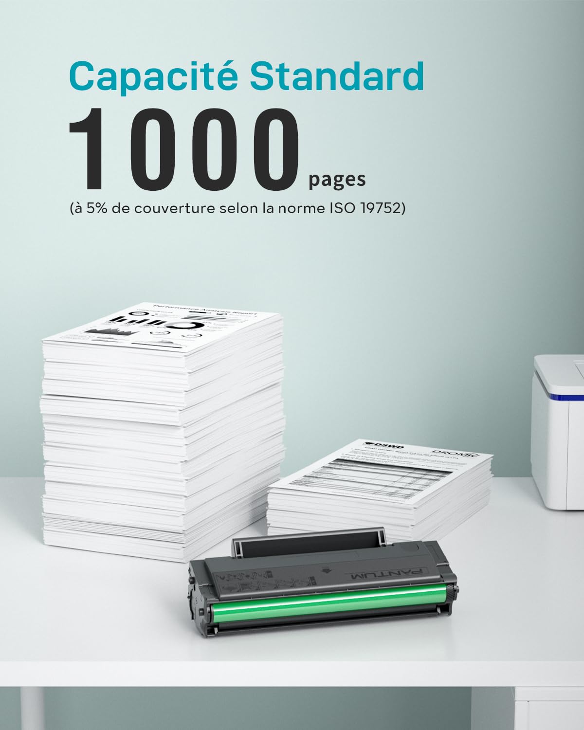 PANTUM TL-A2319 Cartouche de Toner Originale pour BP2309W BM2309W BM2309AW, 1000 Pages