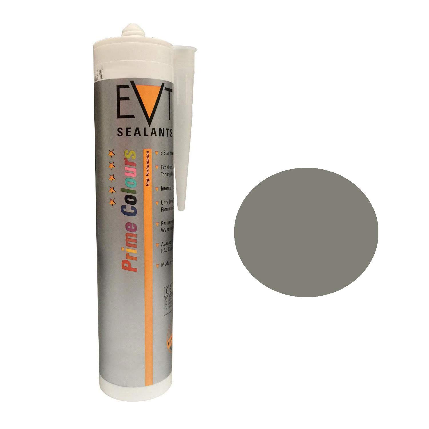 Evt Ral 7023 Concrete Grey Prime Colour - Silicone (Ral Coloured Silicones) (Ral 7023 Concrete Grey)
