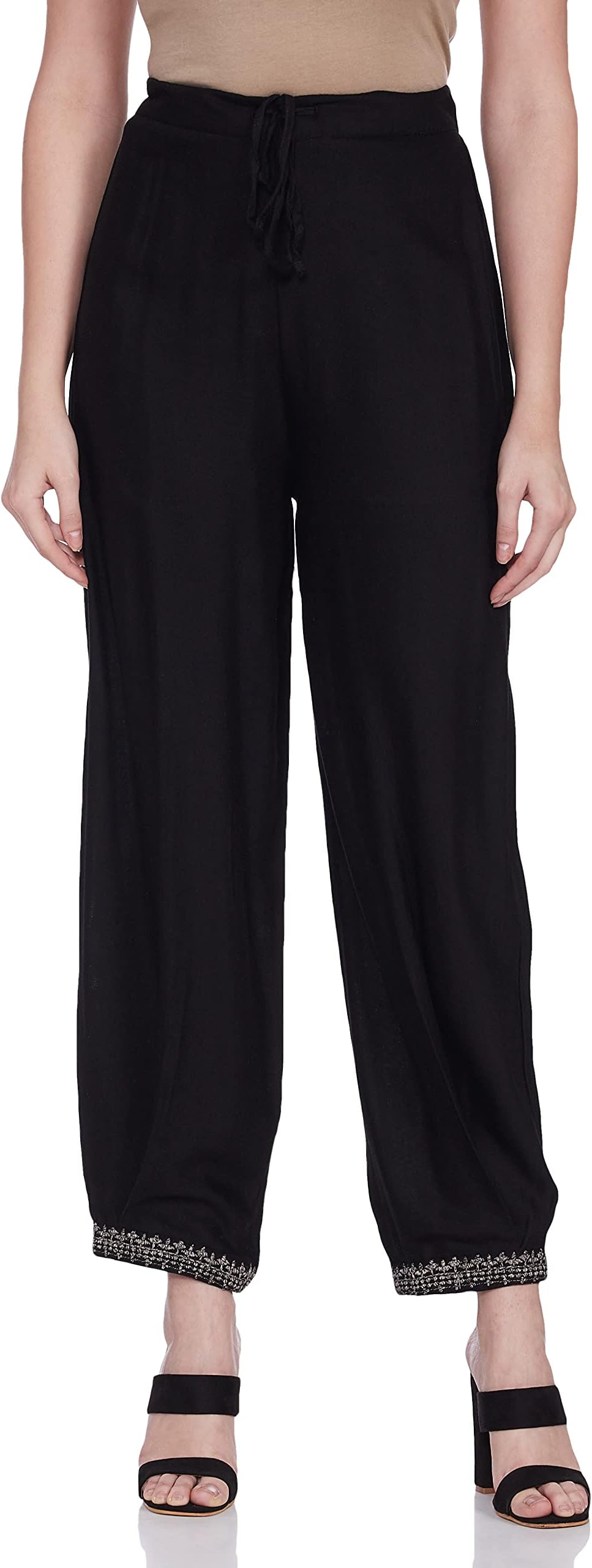 Women's Regular Fit Carrot Pants