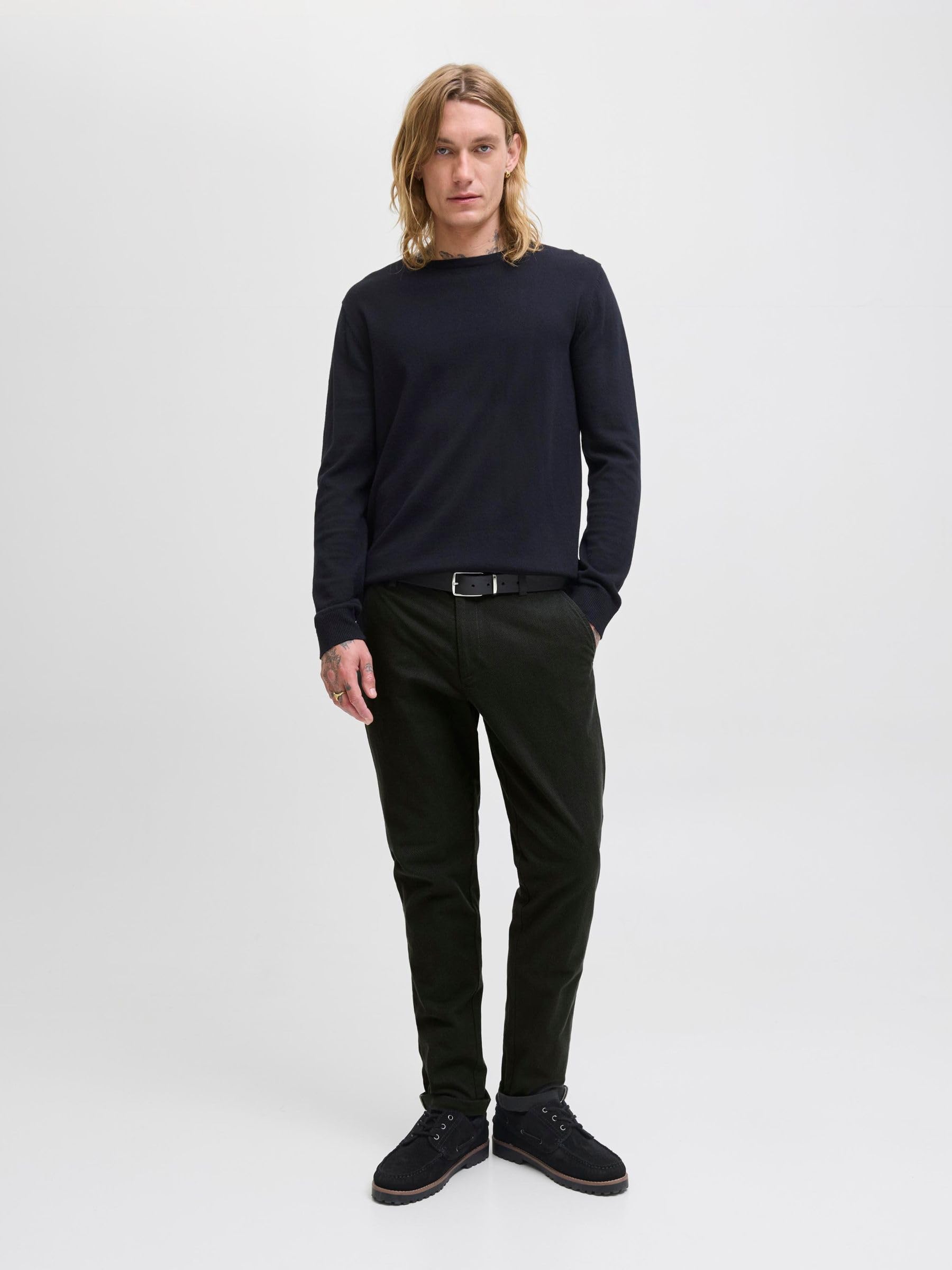 Jack & Jones Male Chino Hose Slim Fit Chino Hose – Bild 3