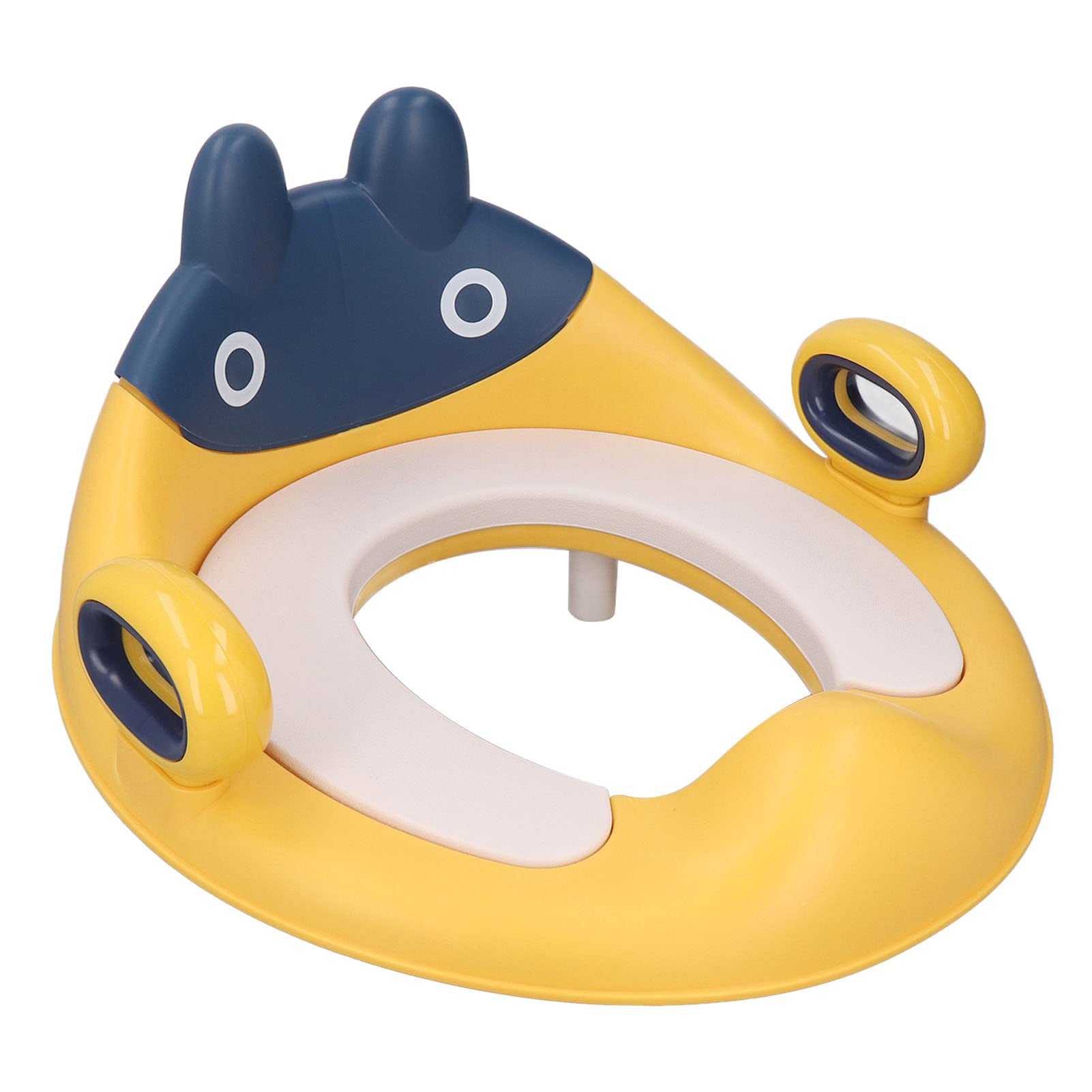 Baby Potty Training Toilet Seat with Handles Nonslip Splashproof PU Cushion Potty Seat for Toddler Potty Training Lightweight