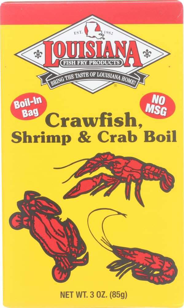 Louisiana Boil Crab Seed Bag - 3 oz - 12 Pack