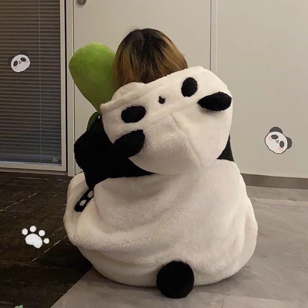 Pigiama per Adulti, Unisex, Costumi Panda, Tutine Animale, Pigiami Originali, Indumenti Notte, Tutine Cartone Animato Carine, Indumenti Notte per Animali, Tute, Costumi Cosplay di