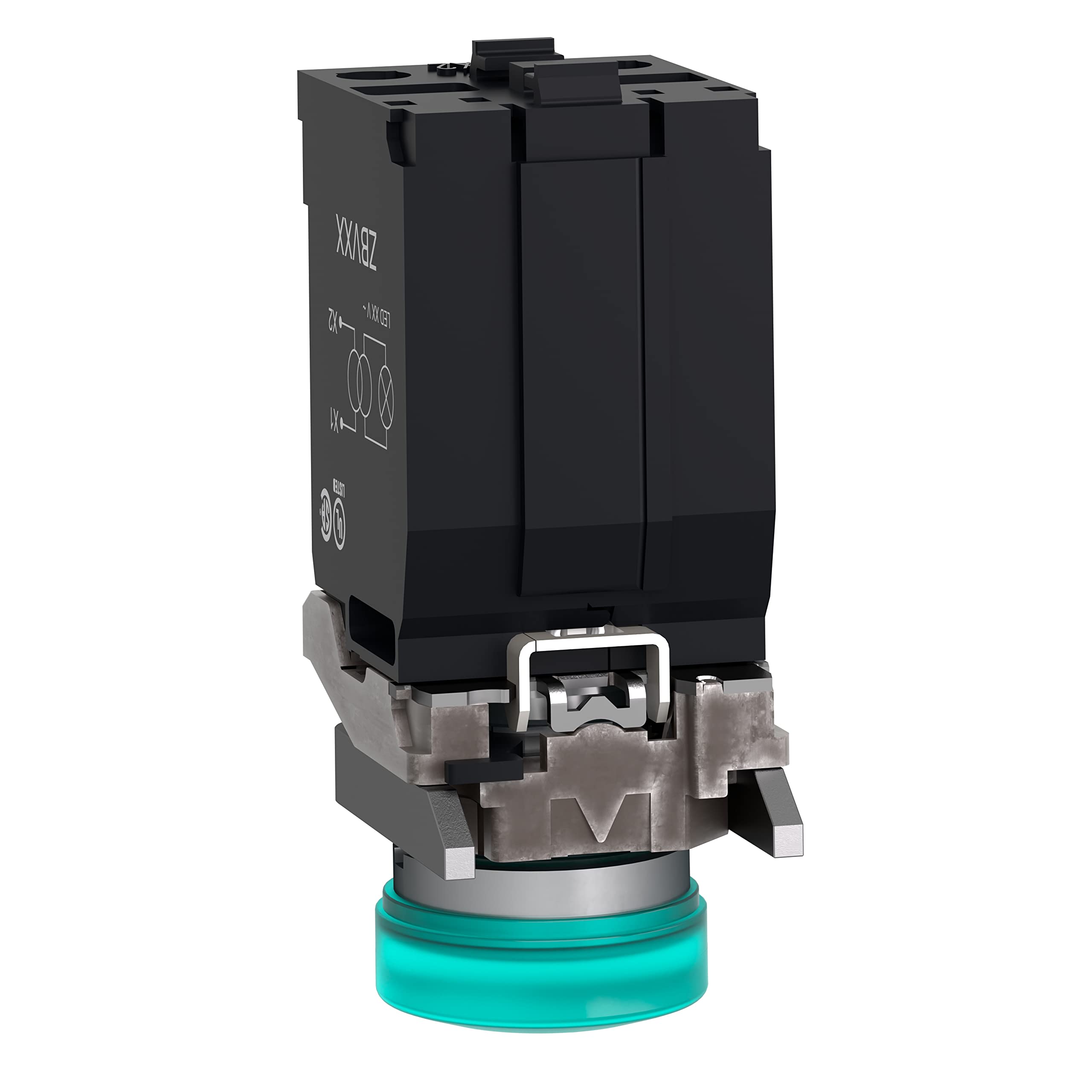 Piloto verde 400 V con Trafo
