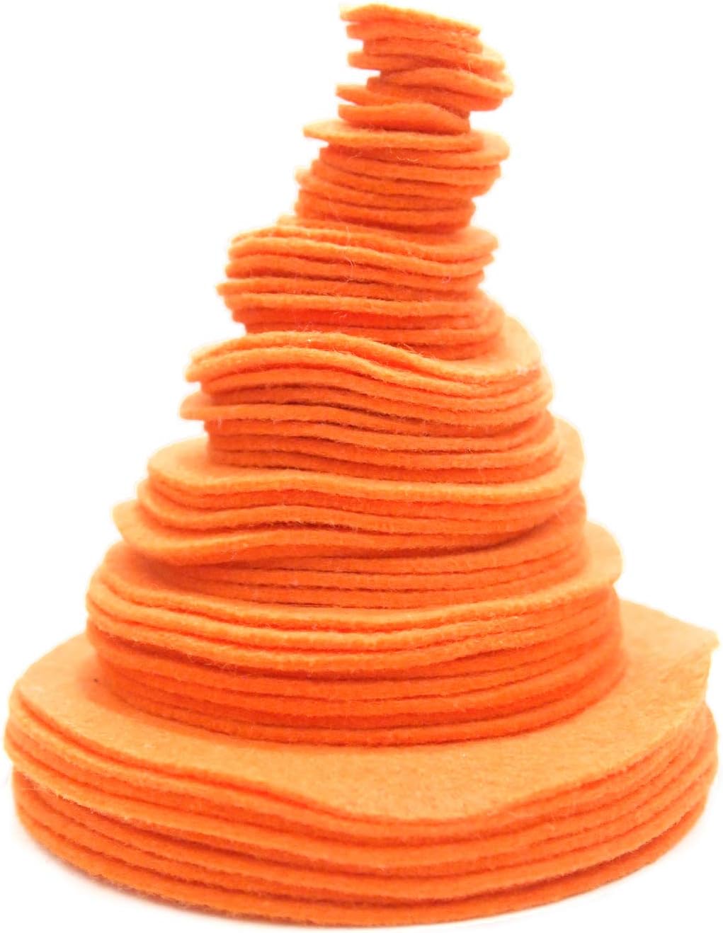 Playfully Ever After Light Orange Craft Felt Circles (3 Inch - 30pc)