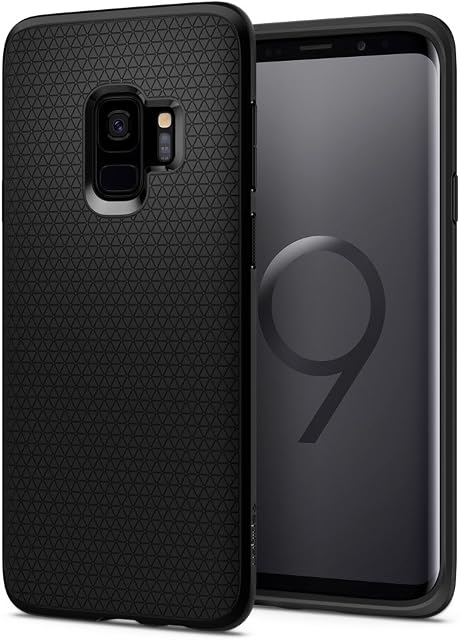 Spigen Liquid Air Case Compatible with Samsung Galaxy S9 - Matte Black