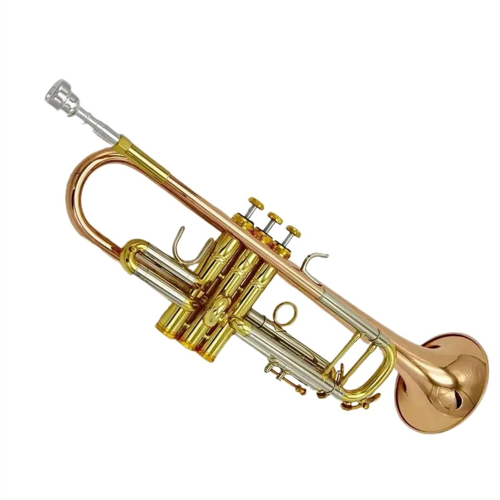 Standard Trąbka Instrument Trąbkowy Z Brązu Fosforowego B-key Trąbka Stal Nierdzewna Standardy Timbr