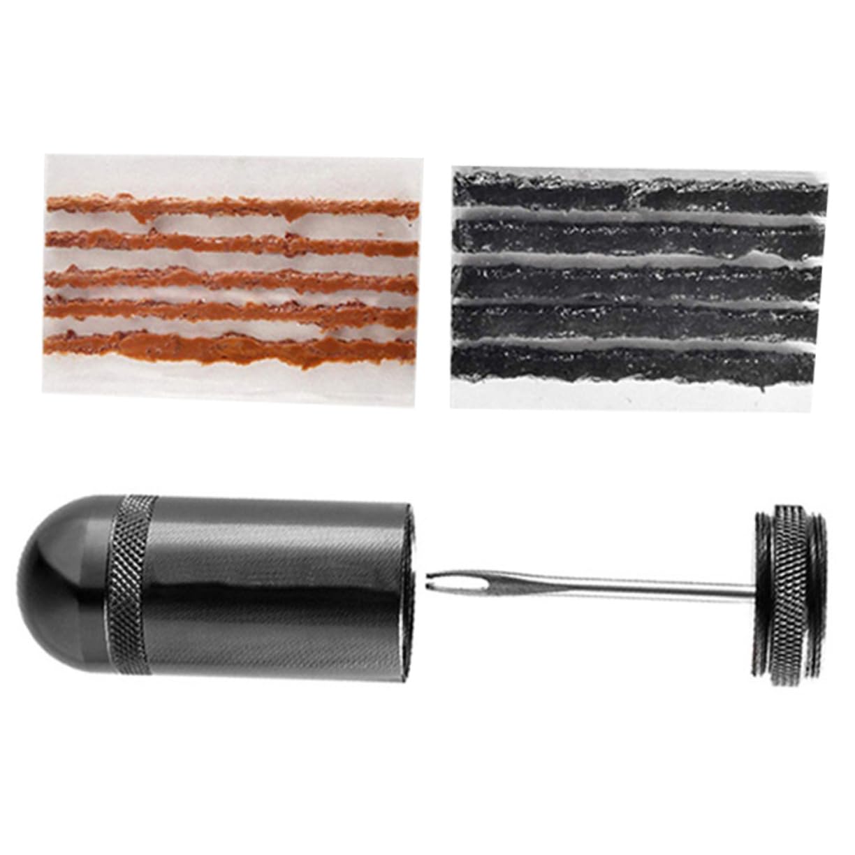 POPETPOP 1 Set Tire Repair Strips Bike Puncture Emergency Tire Plug for Bicycles