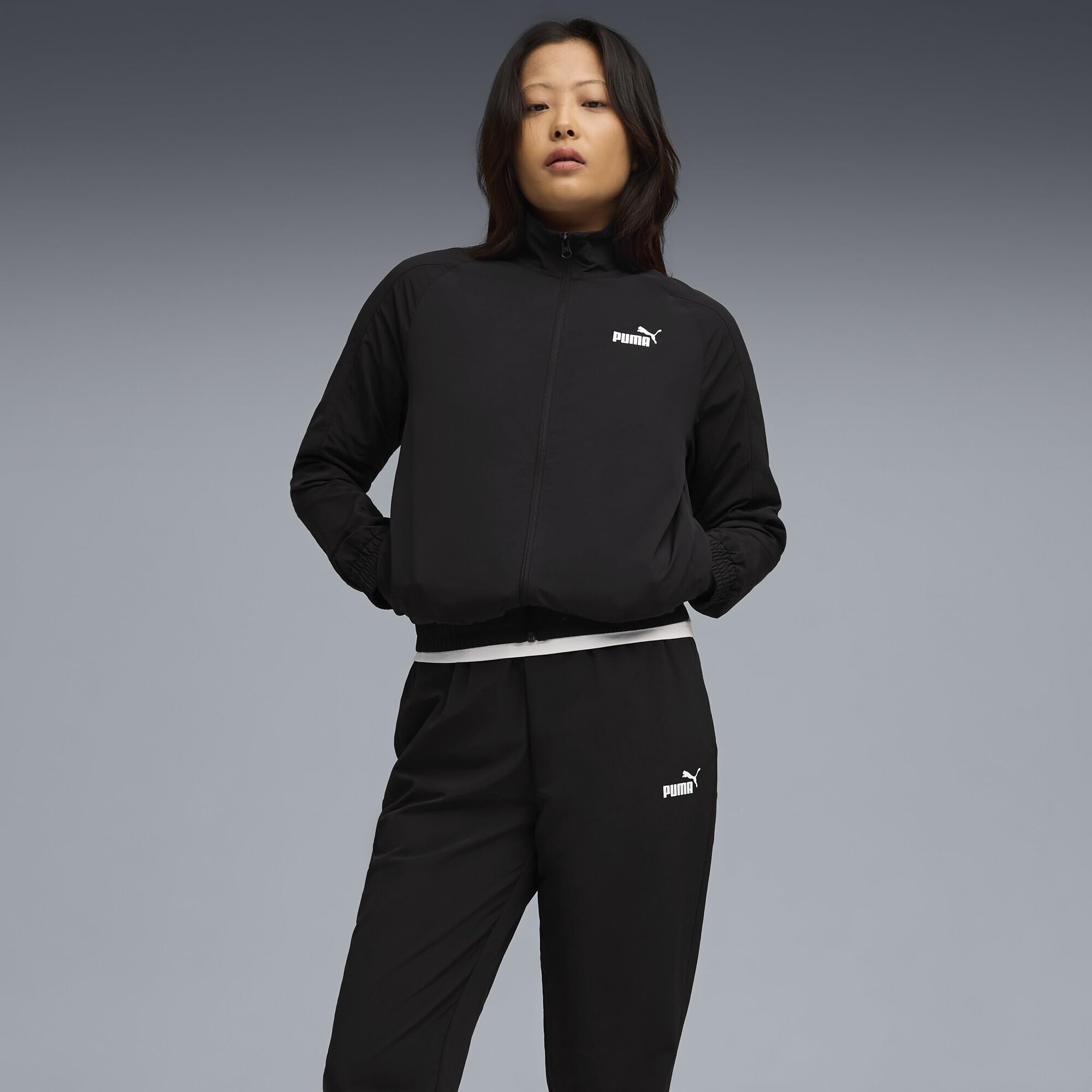 PUMA Damski tkany dres treningowy Cl Woven Suits (1 szt.)