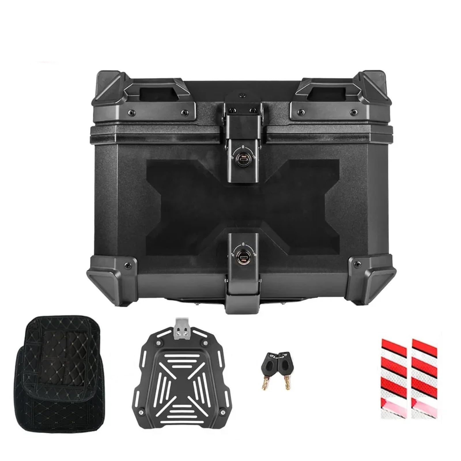 Baúl Trasero Universal ABS De 45 L para Motocicleta para DS525X DS900X 650DS 650DSX 525DSX 500DSX