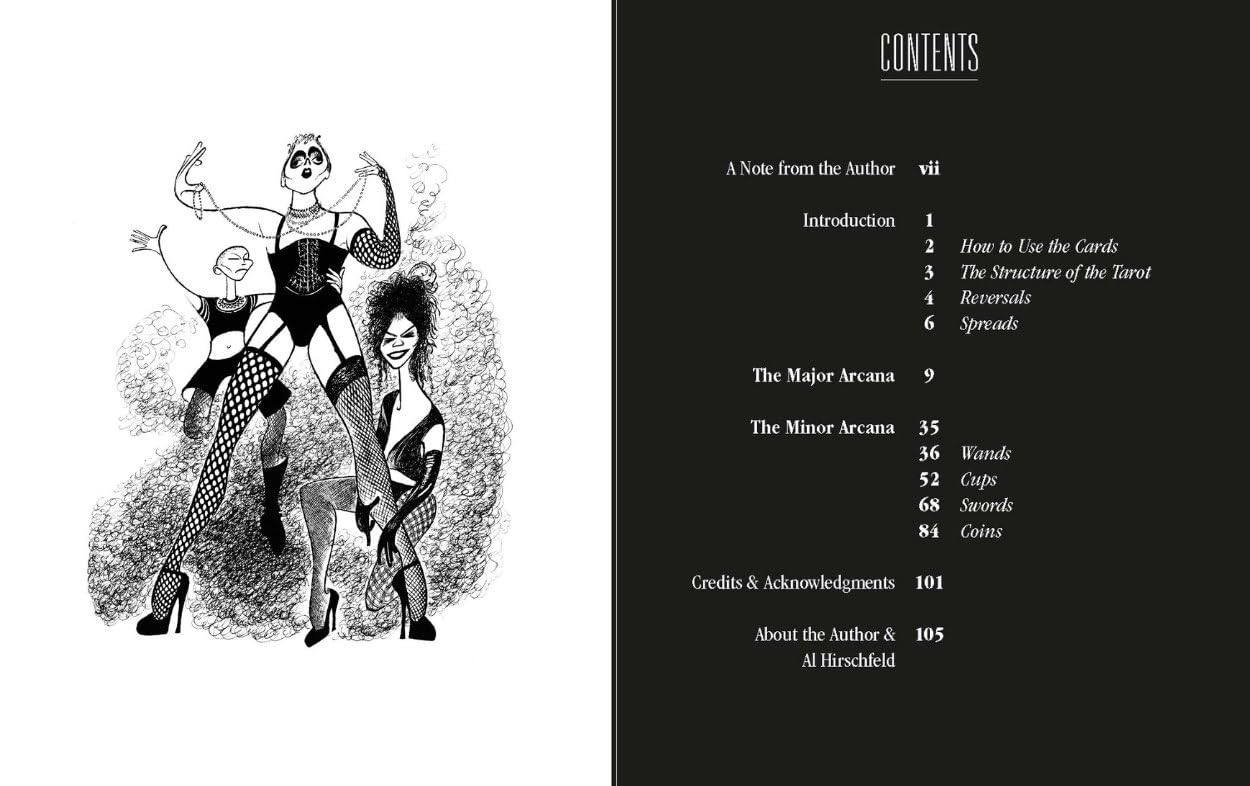 The Hirschfeld Broadway Tarot: Deck and Guidebook