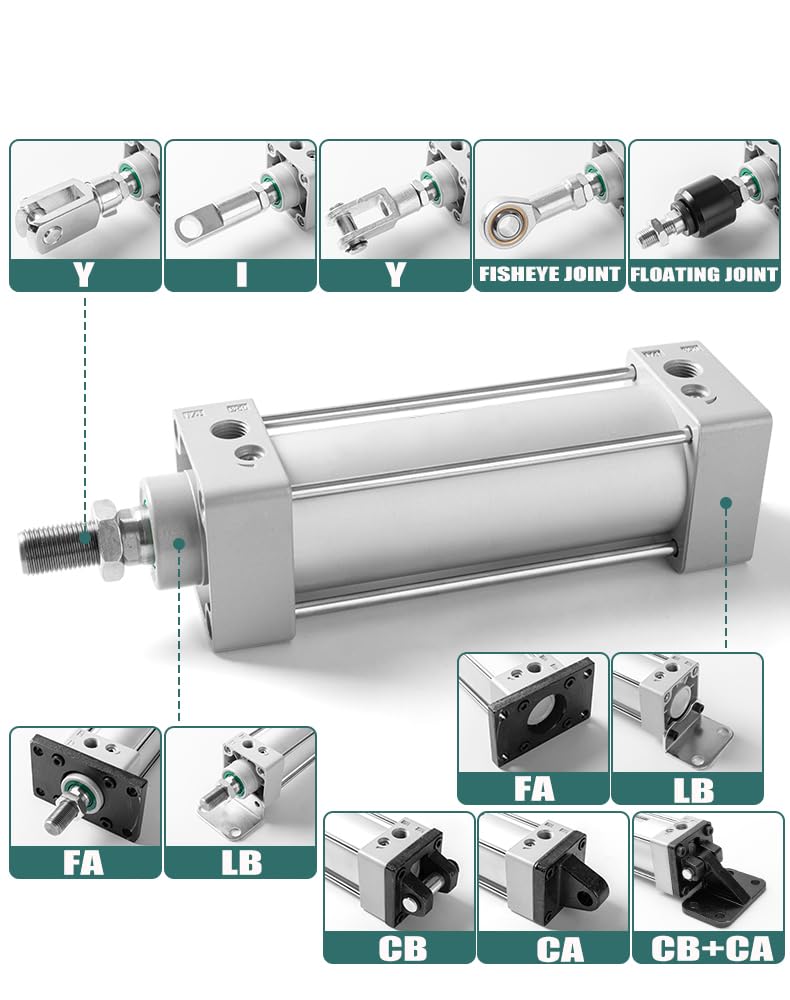 Photo 1 of HNJPC SC Cylinder CB Series Double Ear Link Base Mounting Bracket (CB32)