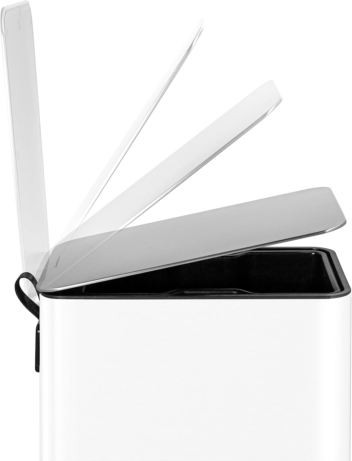 Sequence of the QUALIAZERO trash can lid opening and closing