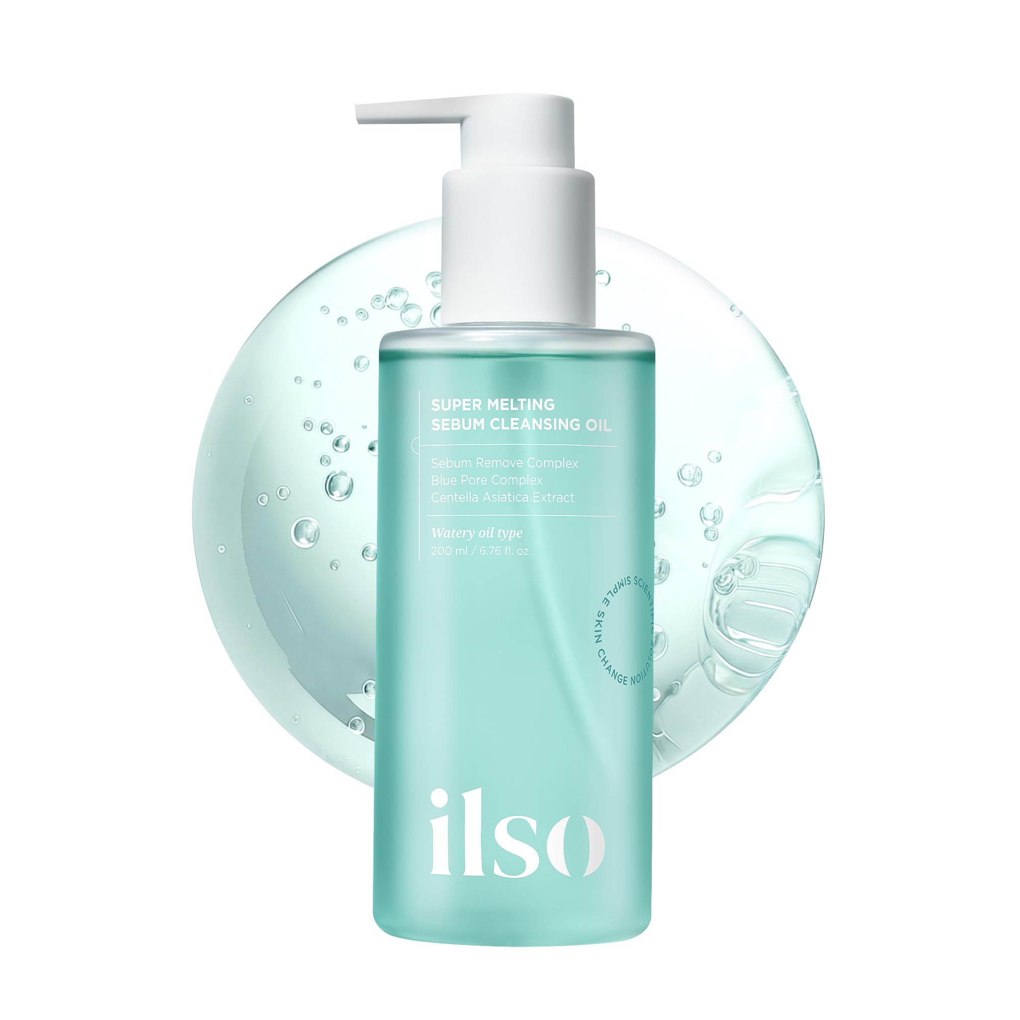 ilso Super Melting Sebum Cleansing Oil Watery Facial Cleanser