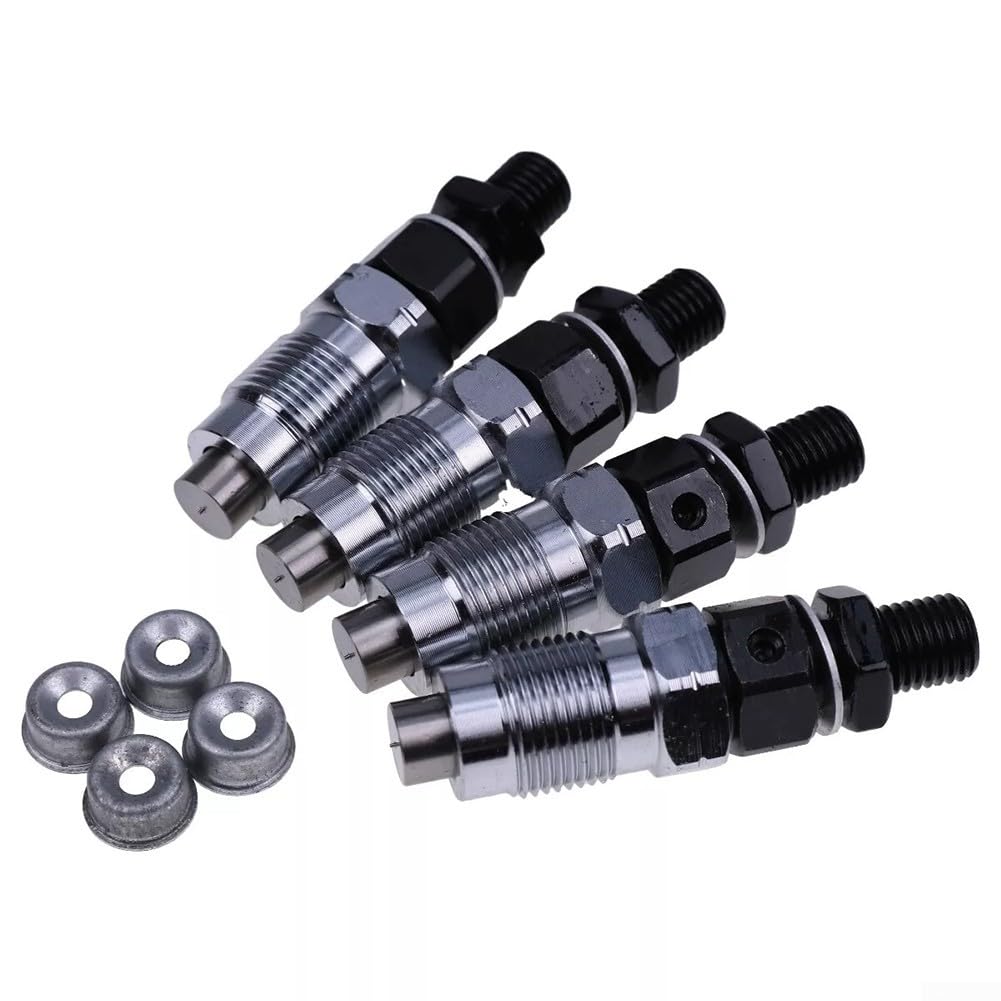 Inyector de combustible de acero inoxidable, 4 unidades, para Kubota V2203