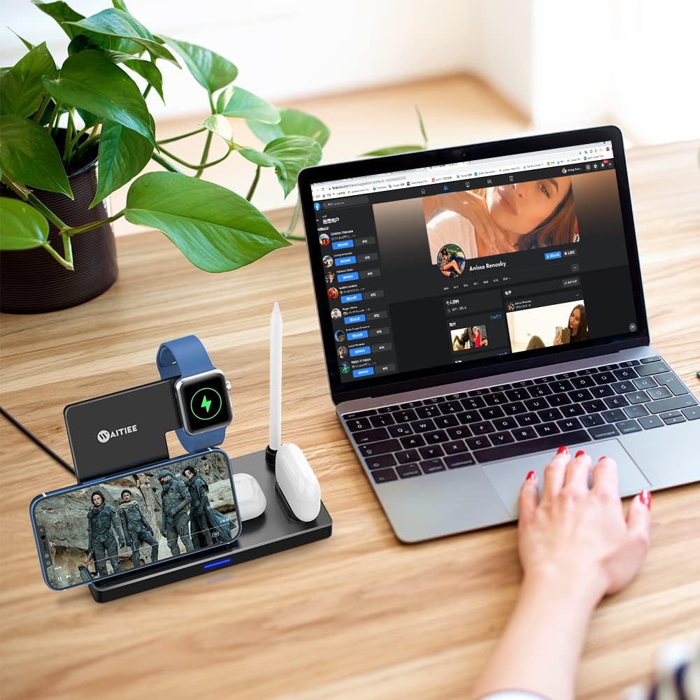 Buy WAITIEE Wireless Charger 5 in 1 