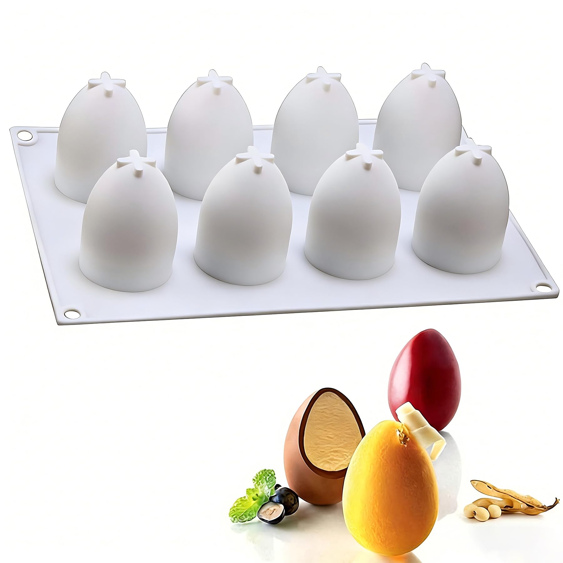 3D Eierform Ostereierform,Silikonform Ostern Ei Backform,Silikonform Ostern Osterei,Osterei Silikonformen,GießformenOstern,Kerzenform Osterdeko,SilikonformOsterei Giessformen Silikon