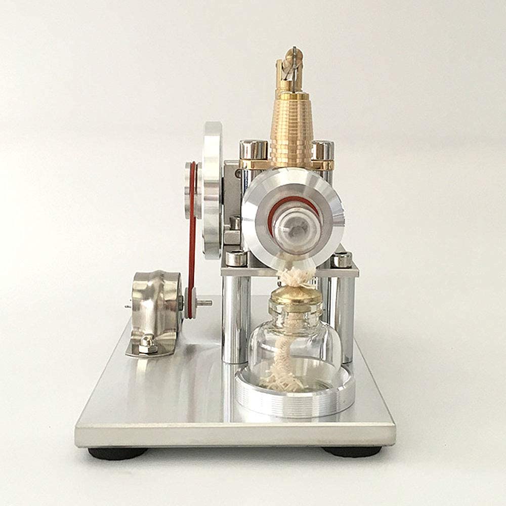 Motormodell, Generatormotor, Miniatur-Wärmekraftmaschinen-Spielzeugmodell, geeignet für physikalische Experimente