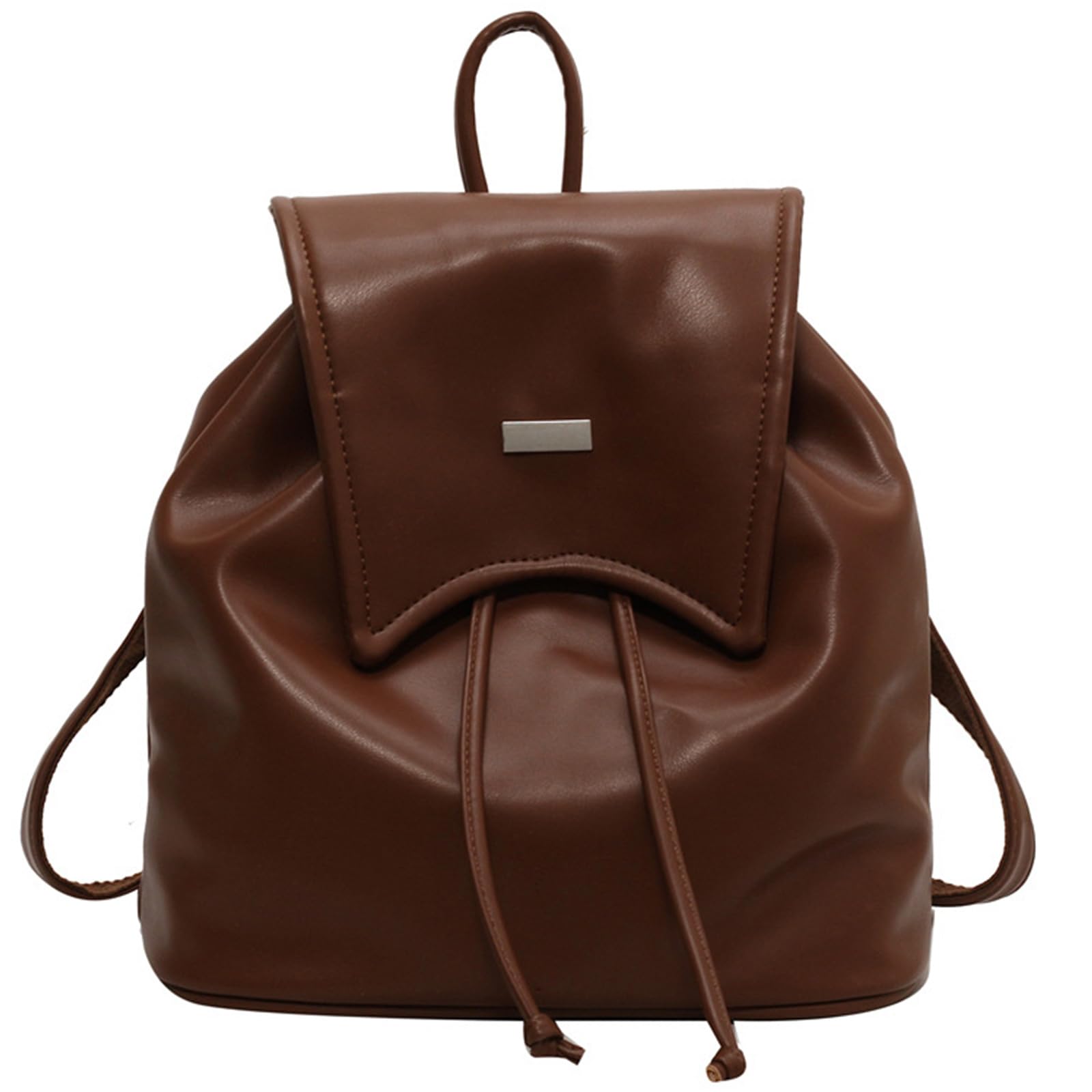 Petit sac à bandoulière en polyuréthane et multi-poches pour femme au quotidien - 7