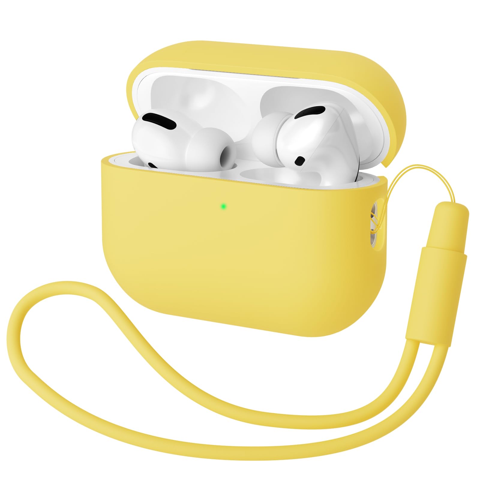 Mocarheri Funda Silicona Compatible con AirPods Pro 2.ª Generación, Ultradelgada Fundas Protectora de Silicona para AirPods Pro 2.ª Generación 2022,Menta Verde/Lavanda(2PCS) — view 15