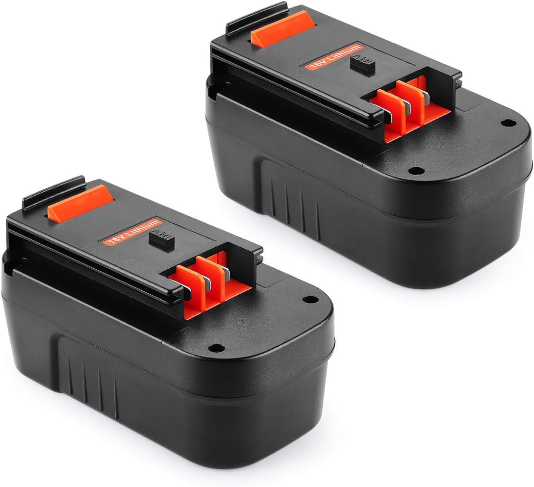 One-Day Sale: Up to 60% Off Powilling Innovation 5.0Ah Lithium-Ion Replacement Battery for Black and Decker 18 Volt Nicad Battery Firestorm 18v Nicad Battery HPB18-OPE 244760-00 A1718 FS18FL FSB18 Black Decker 18V Battery