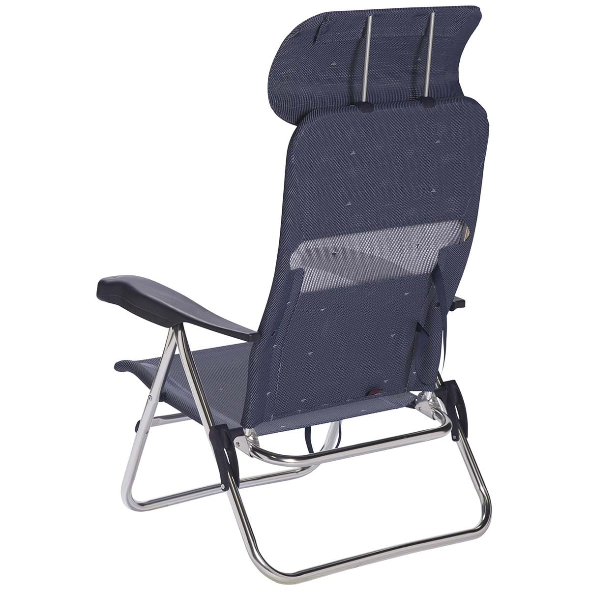 Crespo - Fauteuil de Plage - AL/205 - Compact - Bleu foncé