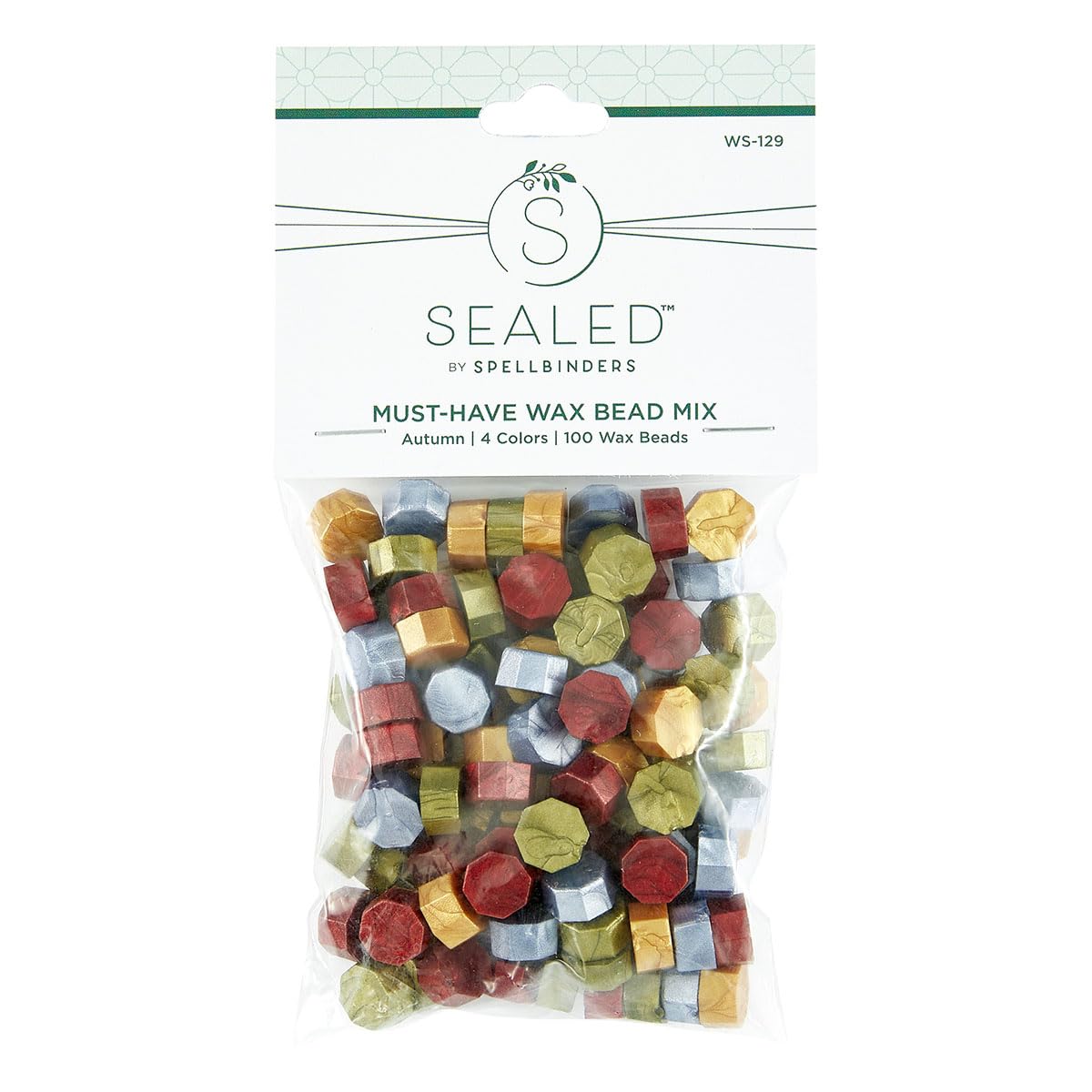 Spellbinders Must-Have Wax Bead Mix Autumn from The Sealed Collection