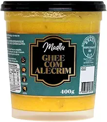 Manteiga Ghee com Alecrim C/sal 400g - Madhu Ghee