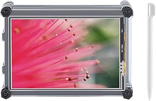 Tela de Toque Resistiva TFT LCD de 3,5 Polegadas + Caixa Acrílica para Raspberry Pi 3B+