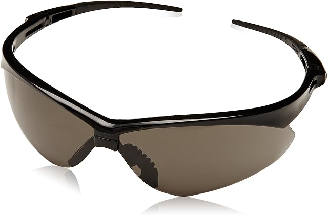 Jackson Safety 22475 V30 Némésis Safety Verres, verres anti-dérapants fumés avec cadre noir 1 Chaque