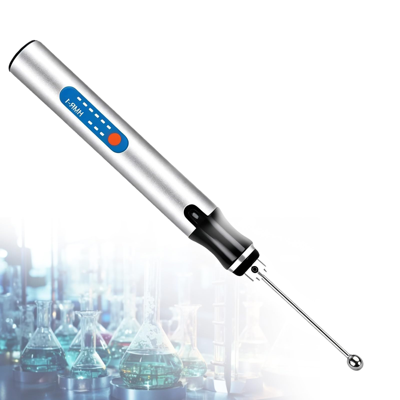Ultraschall-Homogenisator, Hand-Schallgerät für Laborprobenverarbeitung, 3-Gang-Getriebe 5000–18000 U/min, kompatibel mit 15-ml-Tuben, Zelldisruptor