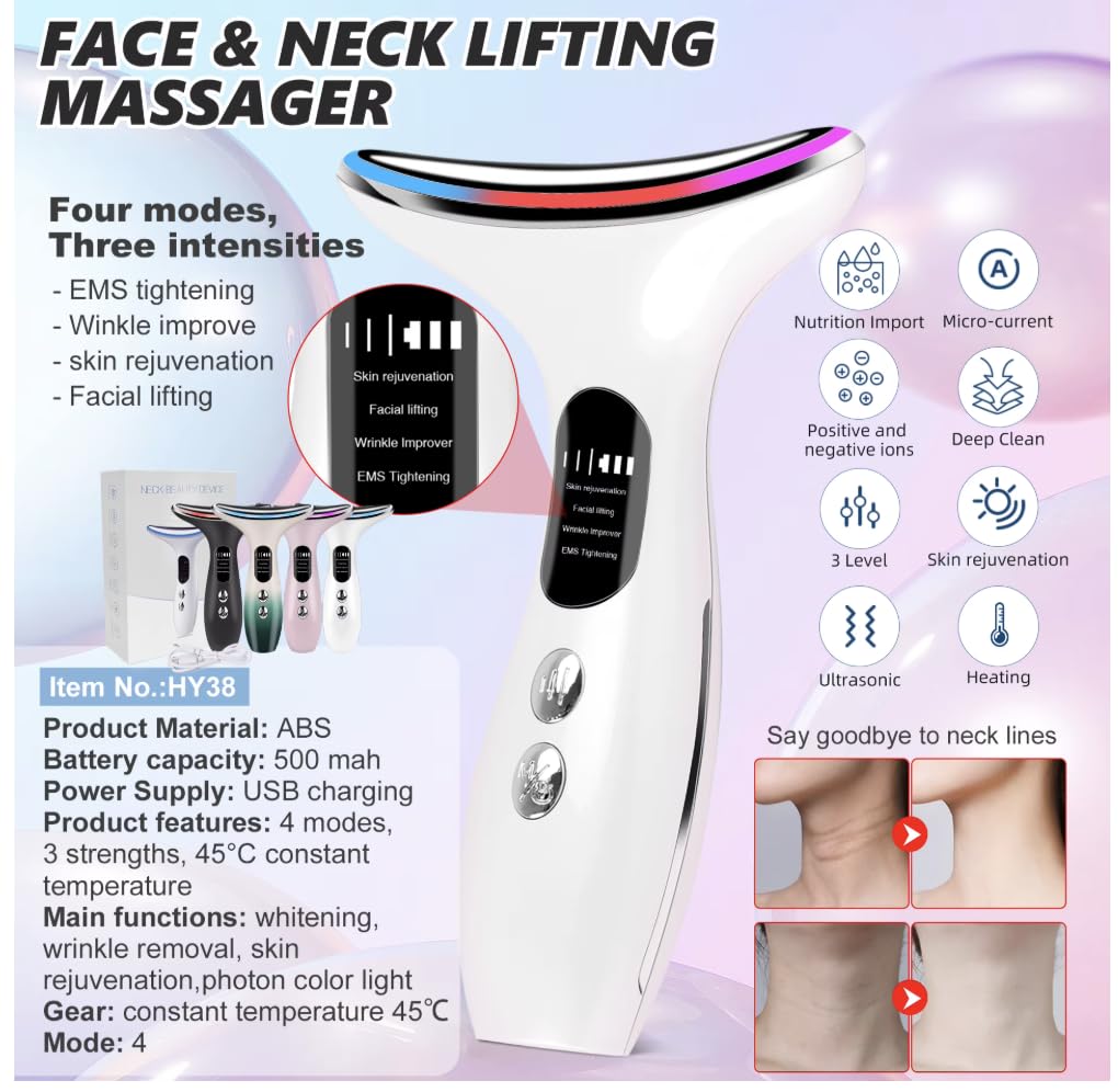 Amazon.com: AmazValue Global EMS Face Lifting Device – LED Light