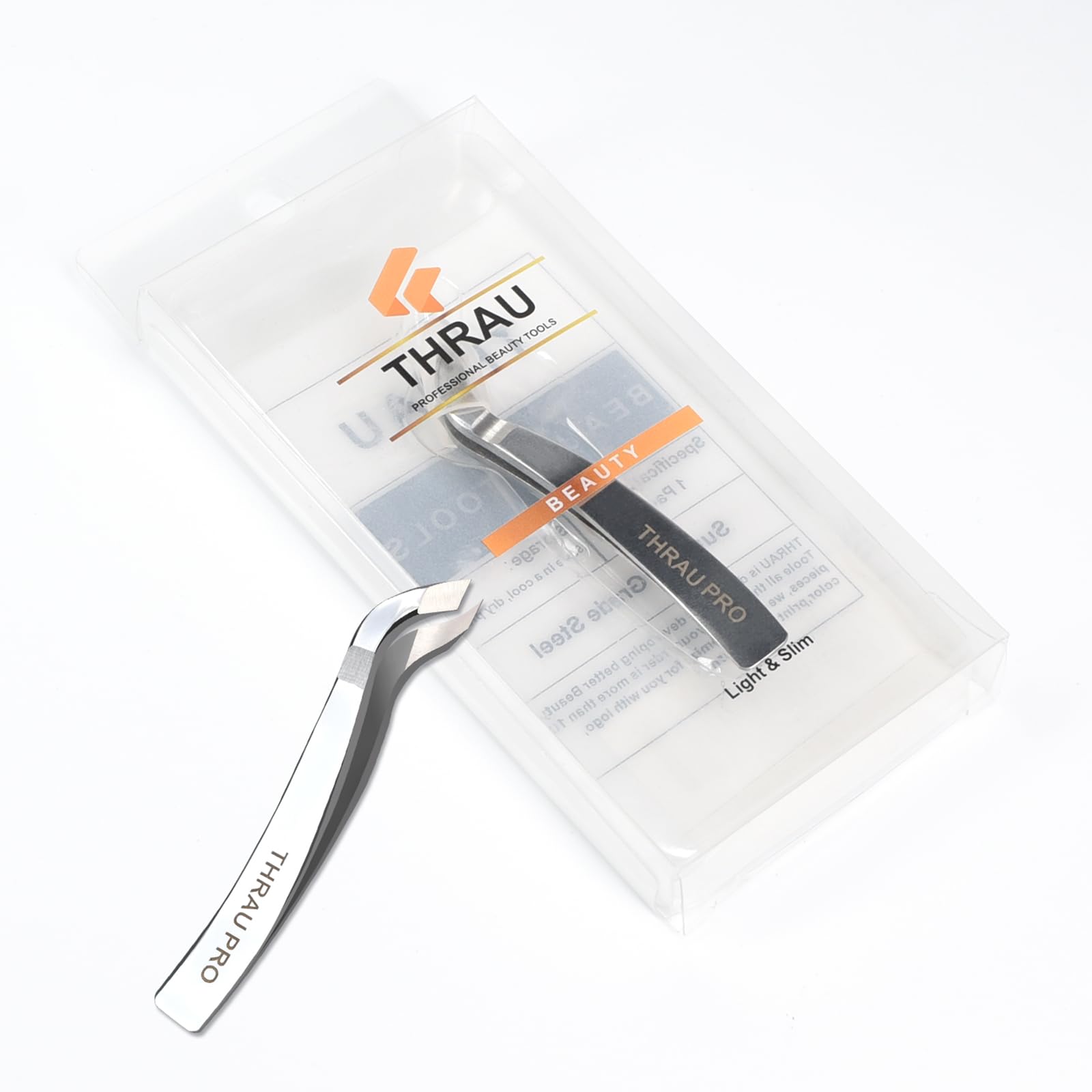 THRAU Mini Tronchesina per Cuticole, Pinza Cuticole Professionale per Manicure e Pedicure, Tagliaunghie Precisi in Acciaio Inox